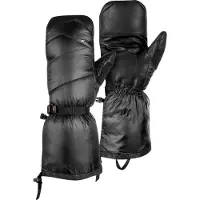 Mammut - Guanti isolanti in PrimaLoft&reg; - Arctic Mitten Black in Pelle - Taglia 7 - Nero
