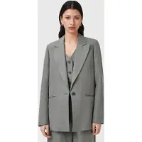 AllSaints Averie Lin Blazer Grey Taglia: 8 | Blazers Outlet | Donna | Grigio