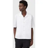 AllSaints Nyon Ss Shirt White Taglia: S | Camicie Casual Outlet | Uomo | Bianco