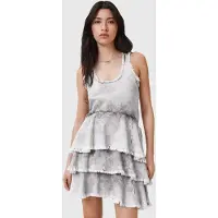 AllSaints Cavarly Mini Dress Denim Grey Taglia: 4 | Abiti Mini Outlet | Donna | Blu