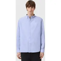 AllSaints Fletcher Ls Shirt Light Blue Taglia: L | Camicie Casual Outlet | Uomo | Blu