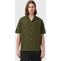 AllSaints Kylo Ss Shirt Kelp Green Taglia: XL | Camicie Casual Outlet | Uomo | Verde