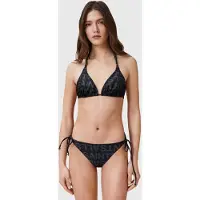 AllSaints Saph Bikini Top As Slate Black Taglia: M | Bikini Outlet | Donna | Nero
