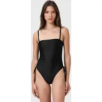 AllSaints Court Swimsuit Black Shimmer Taglia: XS | Costumi Interi Outlet | Donna | Nero