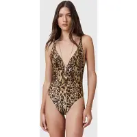 AllSaints Saph Swimsuit Evia Golden Brown Taglia: XS | Costumi Interi Outlet | Donna | Marrone