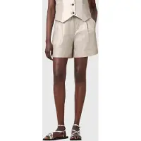 AllSaints Averie Short Silver Grey Taglia: 4 | Pantaloncini Outlet | Donna | Grigio