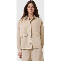 AllSaints Hettie Shacket Sand Brown Taglia: XS | Sovracamicie Outlet | Donna | Marrone