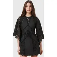 AllSaints Luci Dress Black Taglia: 4 | Abiti Mini Outlet | Donna | Nero