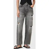 AllSaints Daisy Tapered Jean Washed Grey Taglia: 8 | Jeans straight fit Outlet | Donna | Grigio