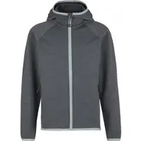 Heber Peak Kid's MerinoBlend SaplingHe. II Hoody Maglia con zip e cappuccio Bambini (140, grigio/blu)