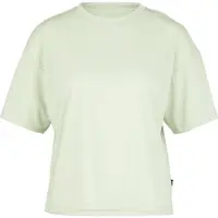 Stoic Women's QuickDry SkaraSt. Backprint Tee Maglia funzionale Donna (L, bianco/verde)