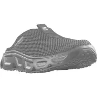 Salomon Women's Reelax Slide 6.0 Sandali Donna (40 2/3, nero/grigio)