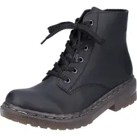 Rieker Stivaletto stringato nero