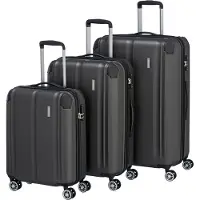 Travelite Valigia A Rotelle City 4w Lexpandable/mexpandable/s