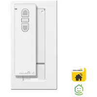 SCHELLENBERG Trasmettitore radio portatile a 1 canale, 868,4 MHz, telecomando per luce, presa, tapparella, bianco, 20015