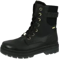 Tom Tailor Stivaletto stringato nero