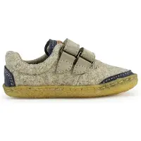 Doghammer Kid's Toddler Terrar Wool Scarpe barefoot Bambini (22, beige)