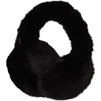 Barts Women's Big Fur Earmuffs Scaldaorecchie Donna (One Size, nero)