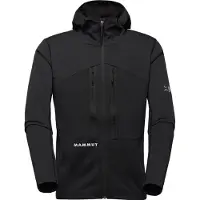 Mammut Eiger Nordwand Advanced Midlayer Hooded Jacket Giacca in pile Uomo (S, nero)