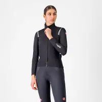 Castelli Women's Perfetto RoS 3 Jacket Giacca ciclismo Donna (L, grigio)