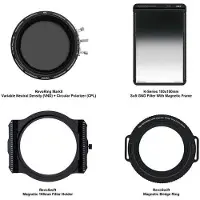 H&Y RevoRing MKII Kit orizzontale 58-77mm (RNC77-II + RBR-77 + RH100 + KS09)