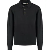 Shiwi Penn Regular Fit Boucle Polo Black Taglia: L | Maglioni a maglia Outlet | Uomo | Nero