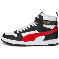 Puma Unisex Rbd Game White-high Risk Red-black-team Gold Taglia: 38 | Scarpe da Allenamento Outlet | Unisex | Giallo