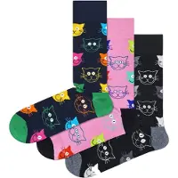 Happy socks Calzini Lunghi Mixed Cats Gift Set Half 3 Paia