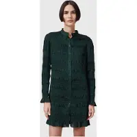 AllSaints Meg Mini Dress Dark Forest Green Taglia: 4 | Abiti Mini Outlet | Donna | Verde