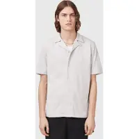 AllSaints Hudson Ss Shirt Cloudy Grey Taglia: XS | Camicie Casual Outlet | Uomo | Grigio