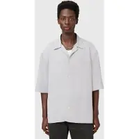 AllSaints Rialto Ss Shirt Crag Grey Taglia: L | Camicie Casual Outlet | Uomo | Grigio