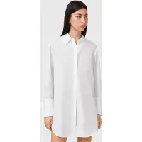 AllSaints Alber Dress White Taglia: 4 | Abiti in T-Shirt Outlet | Donna | Bianco
