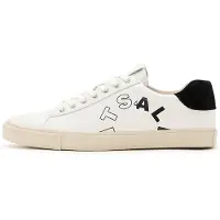 AllSaints Saint Lthr Low Top White/black Taglia: 43 | Sneakers Outlet | Uomo | Bianco