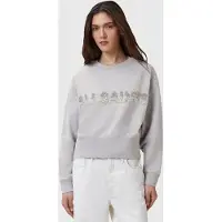 AllSaints Separo Pearl Sweat Grey Marl Taglia: XS | Maglioni a maglia Outlet | Donna | Bianco