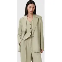 AllSaints Averie Ten Blazer Sage Green Taglia: 8 | Blazers Outlet | Donna | Verde