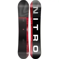 Nitro - Snowboard all-mountain - Team Pro 2027 in Legno - Taglia 157 cm - Nero