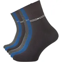 Cotton Prime Calzino marino / grigio scuro / nero