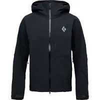 Black Diamond - Giacca impermeabile e traspirante - M Recon Stretch Shell Black in Nylon - Taglia S - Nero