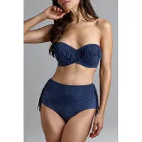 Marlies Dekkers Alabama Swing Deep Blue Waves Strapless Bikini Top Taglia: 70E | Bikini Outlet | Donna | Blu