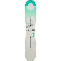 Burton - Snowboard all mountain - Feelgood Flying V First Tracks 2027 per Donne - Taglia 152 cm - Blu