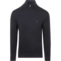 Tommy Hilfiger Essential Cotton Half Zip Navy Blue Taglia: S | Maglioni a maglia Outlet | Uomo | Blu