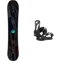 K2 Snowboard - Snowboard all-mountain - Pack Extravision 2026 per Donne - Nero