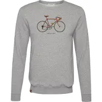 GreenBomb Bike 51 Wild Maglione Uomo (3XL, grigio)