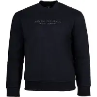 Armani Exchange Felpa blu scuro