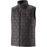Patagonia - Piumino senza maniche in Primaloft - M's Nano Puff Vest Black per Uomo in Poliestere Riciclato - Taglia XL - Nero