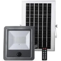 EDM Proiettore 31863 300 W 1800 LM Sensore di movimento solare (6500 K)