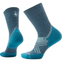 Smartwool Women's Run Cold Weather Targeted Cushion Crew Calze da running Donna (42-45, blu)