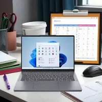 Lenovo IdeaPad Slim 3 Gen 10 14 AMD Processore AMD Ryzen 5 8640HS 3,5 GHz - 4,9 GHz, Windows 11 Home 64, 512 GB SSD M.2 2242 PCIe Gen4 QLC - 83K9CTO1WWIT1
