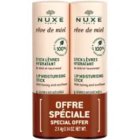 Nuxe Reve de Miel Stick Idratante Labbra 2 x 4 g — Stick Labbra