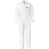 Portwest ST40 Tuta antistatica BizTex Tipo 6/5 Bianco Taglia S